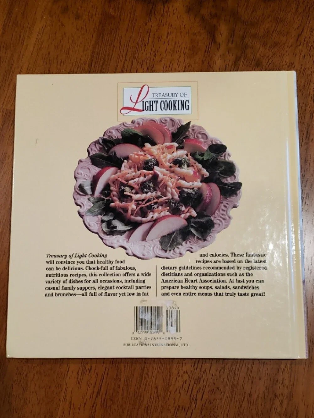 3/$20 Treasury of Light Cooking 3 Books in 1 Vintage Cookbook